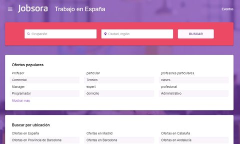 aplicaciones para buscar trabajo jobsora
