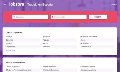 aplicaciones para buscar trabajo jobsora
