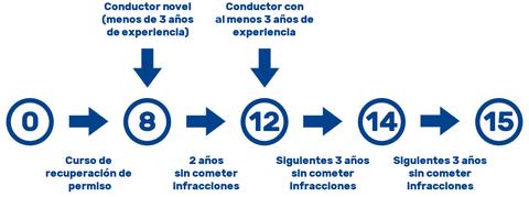 como funciona saldo puntos carnet conducir