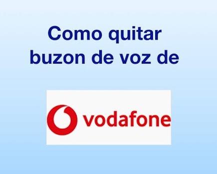 desactivar buzon de voz vodafone