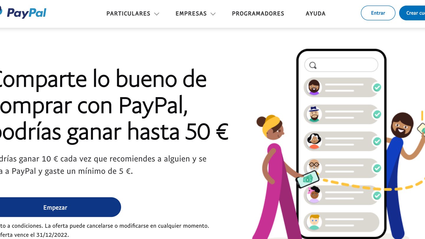 solicitar tarjeta paypal