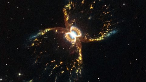 telescopio hubble celebra 29 cumpleanos nebulosa cangrejo sur