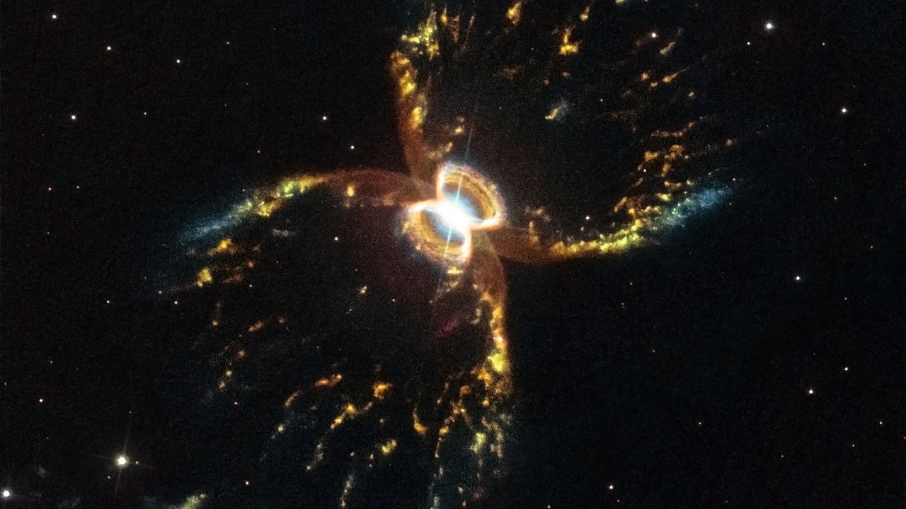 telescopio hubble celebra 29 cumpleanos nebulosa cangrejo sur