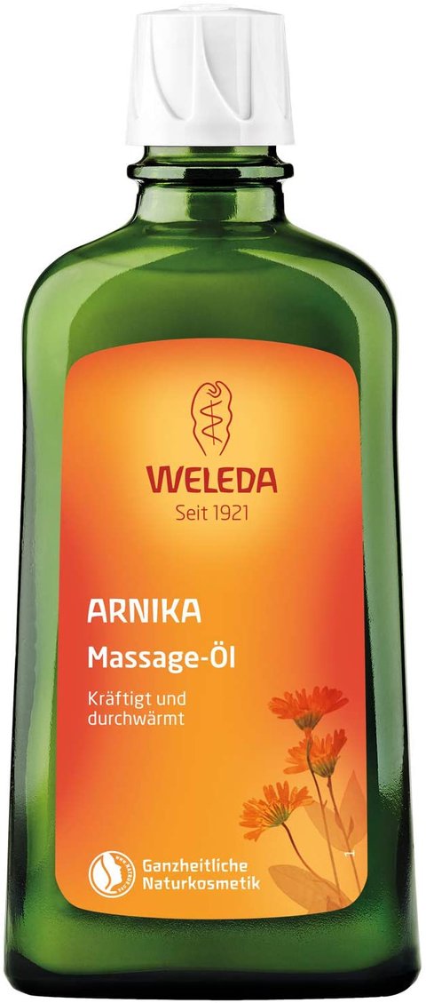 aceite de masaje de arnica de weleda