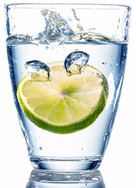 agua con limon