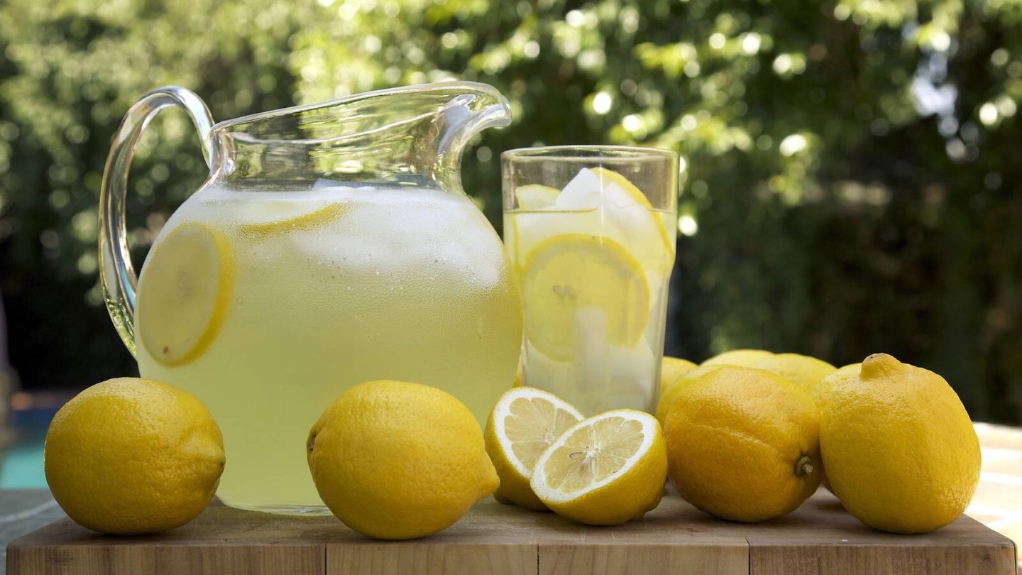 agua limon