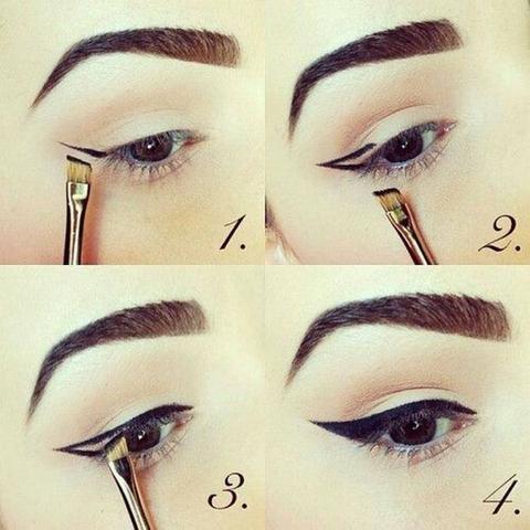hacer eyeliner