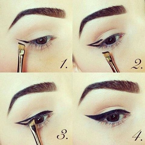 hacer eyeliner