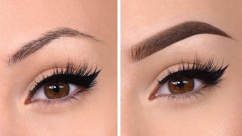 maquillar cejas