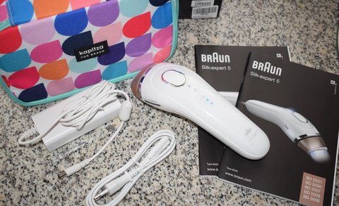 depiladora de luz pulsada braun silk expert 5 ipl bd5006 detalle