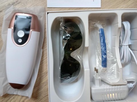 depiladora de luz pulsada ipl openuye detalle