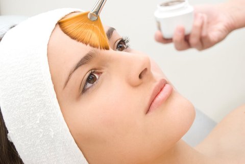 peeling acne