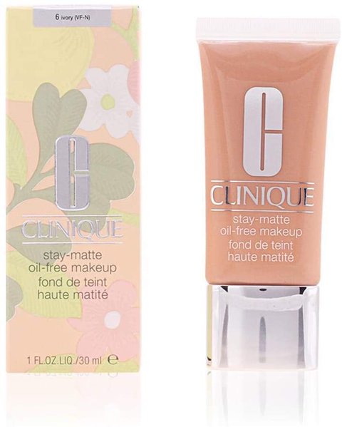 maquillaje oil free no comedogenico stay matte de clinique