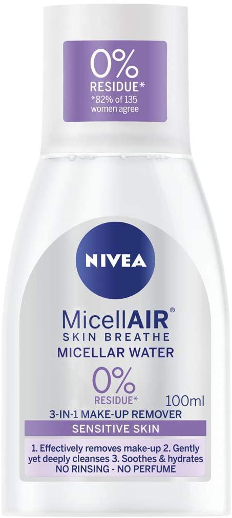 agua micelar micellair skin breathe de nivea