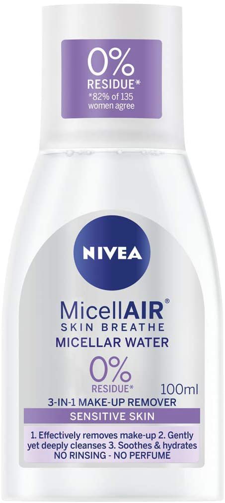 agua micelar micellair skin breathe de nivea