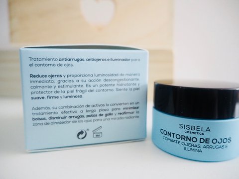 crema hidratante y contorno de ojos de sisbela mercadona
