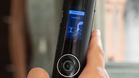 braun satin sensocare perfil longitud