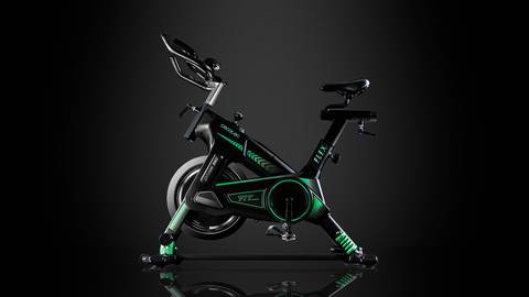 bicicleta indoor cecotec ultraflex 25, deportiva y con movimiento dinámico