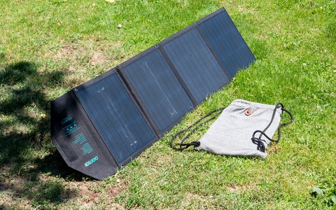 choetech 80w 18v solar charger sc007 dimensiones extendido