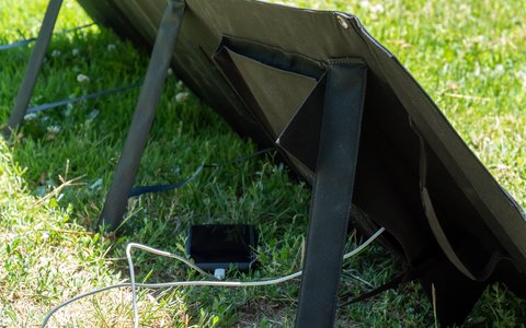 choetech 80w 18v solar charger sc007 sombra