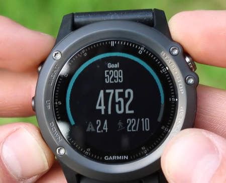 garmin fenix3 hr monitor actividad