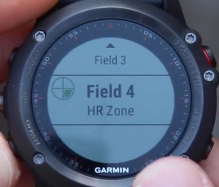 garmin fenix3 configuracion datos patalla