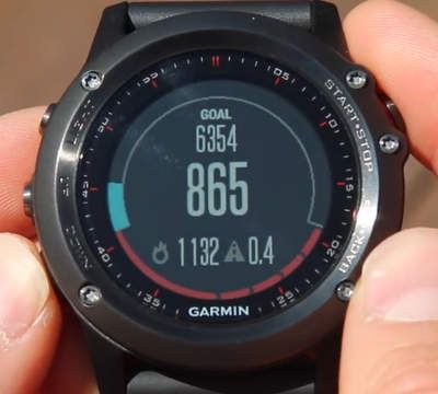 garmin fenix3 monitor actividad
