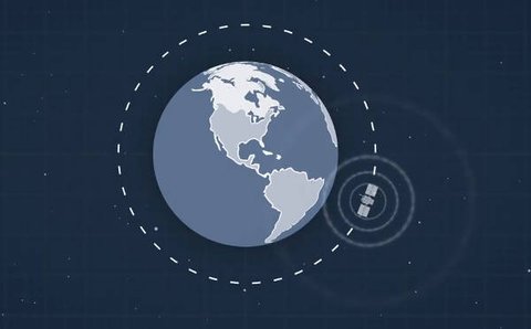 gps satelite senal radio hora