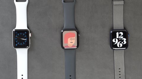 comparativa apple watch series 6 vs se vs series 3