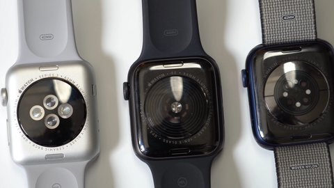 comparativa apple watch series 6 se series 3 sensores