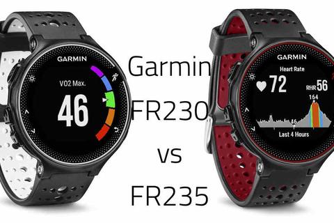 garmin forerunner 230 vs235