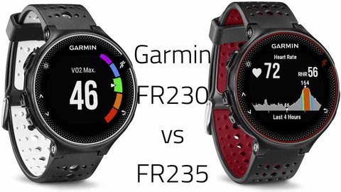 garmin forerunner 230 vs235