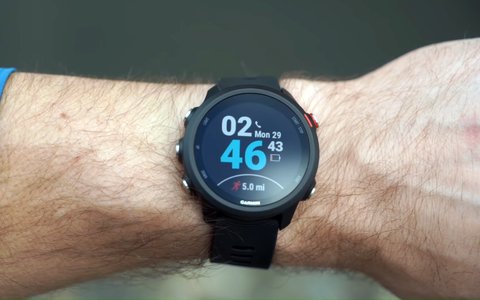 garmin forerunner 245 dimensiones