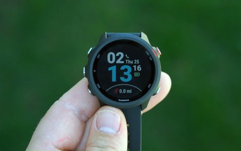 garmin forerunner 245 pantalla