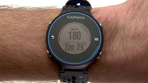 garmin running dynamics cadencia