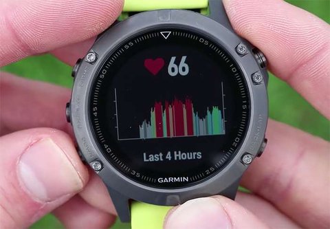 garmin fenix 5 monitor actividad