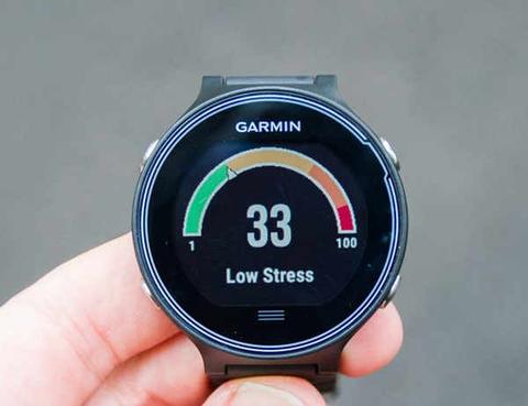 garmin fr630 stress score