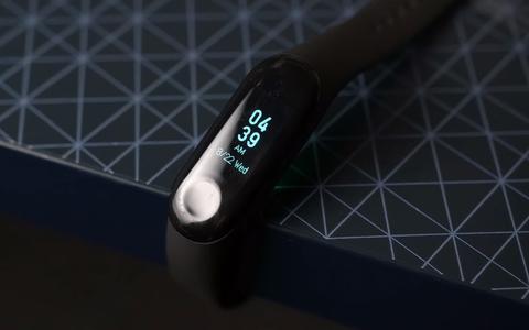 xiaomi mi band 3 detalle pantalla