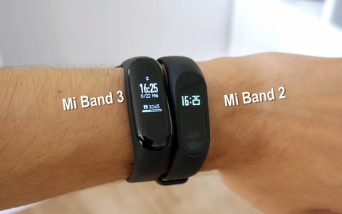 xiaomi mi band 3 vs mi band 2 tamano