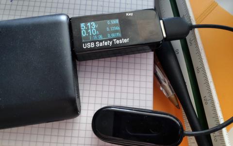 xiaomi mi band 4 cargando