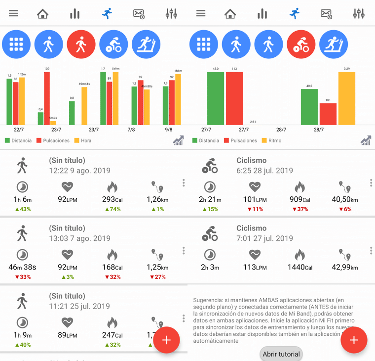 xiaomi mi band 4 otra app