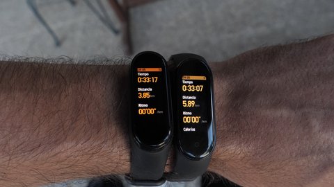 xiaomi mi band 5 distancia