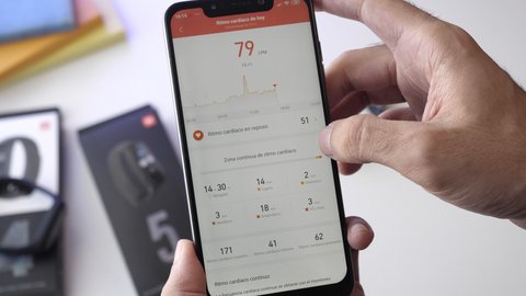 xiaomi mi band 5 pulsaciones