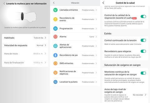xiaomi mi band 7 configuracion