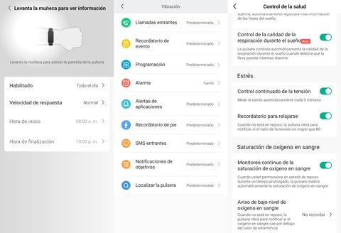 xiaomi mi band 7 configuracion
