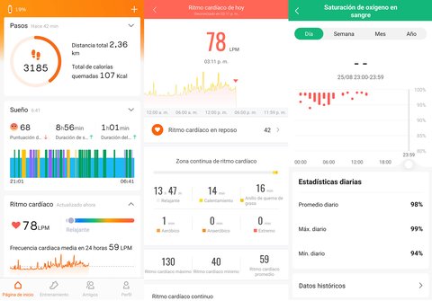 xiaomi mi band 7 monitor salud