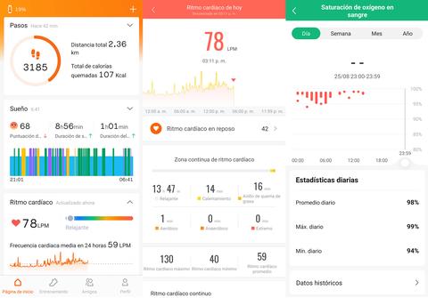 xiaomi mi band 7 monitor salud