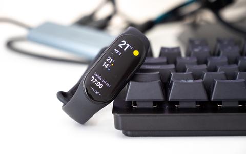 xiaomi mi band 7 temperatura