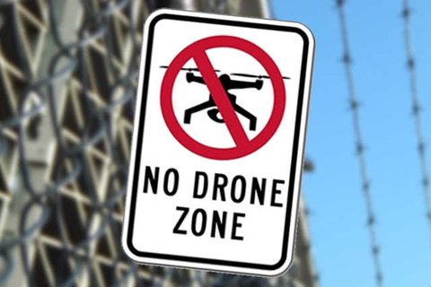 zona prohibida drones