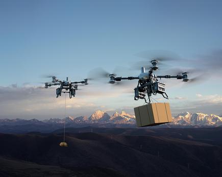 d j i fly cart 100 un nuevo dron capaz de llevar hasta 100 kg de carga